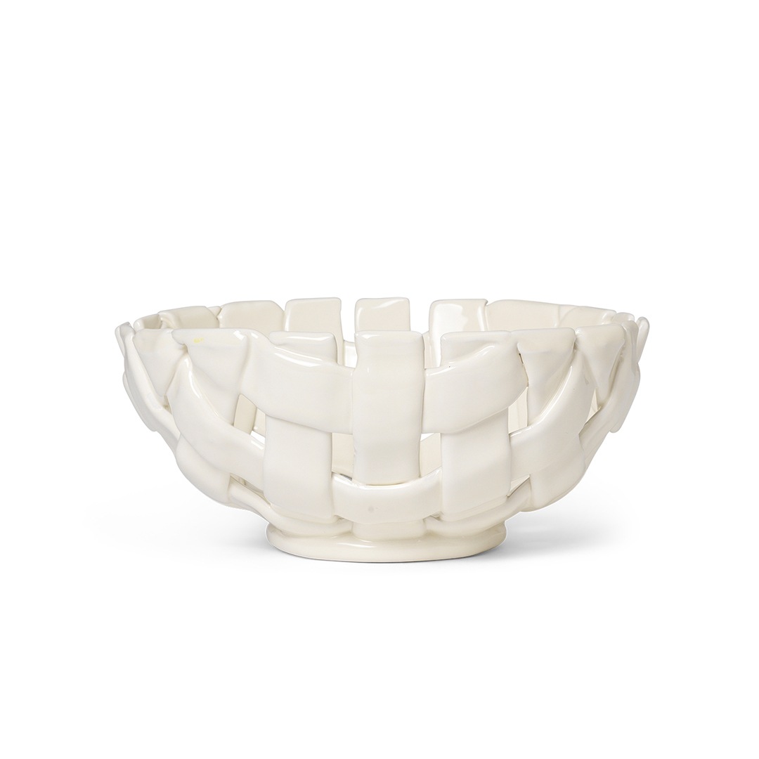 �ڤ櫓���ꡦ50%OFF��Ferm Living Plait Bowl �ץ쥤�� �ܥ��� Ø24 ���եۥ磻�� �̲� ����ƥꥢ �ե������ӥ� ������������Ź��