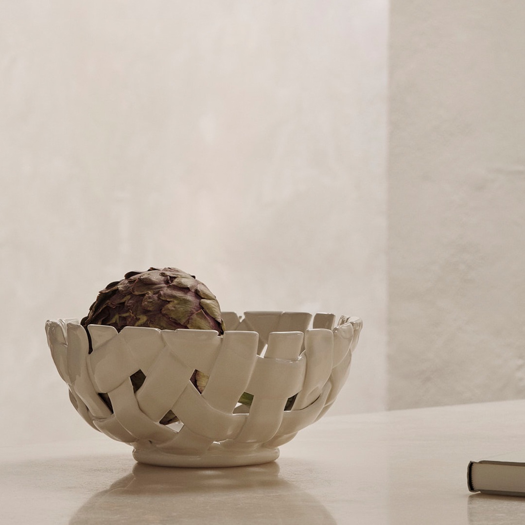 �ڤ櫓���ꡦ50%OFF��Ferm Living Plait Bowl �ץ쥤�� �ܥ��� Ø24 ���եۥ磻�� �̲� ����ƥꥢ �ե������ӥ� ������������Ź��