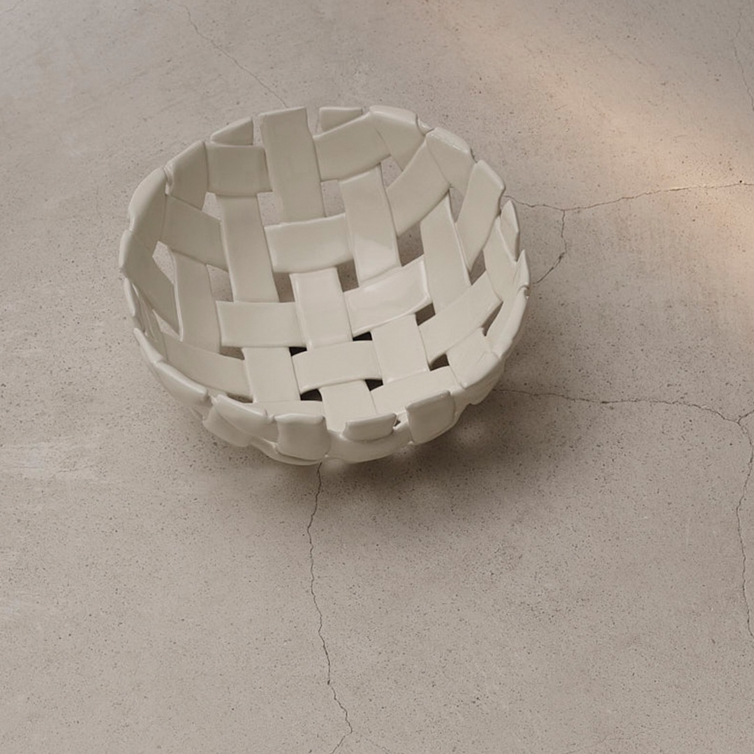 �ڤ櫓���ꡦ50%OFF��Ferm Living Plait Bowl �ץ쥤�� �ܥ��� Ø24 ���եۥ磻�� �̲� ����ƥꥢ �ե������ӥ� ������������Ź��