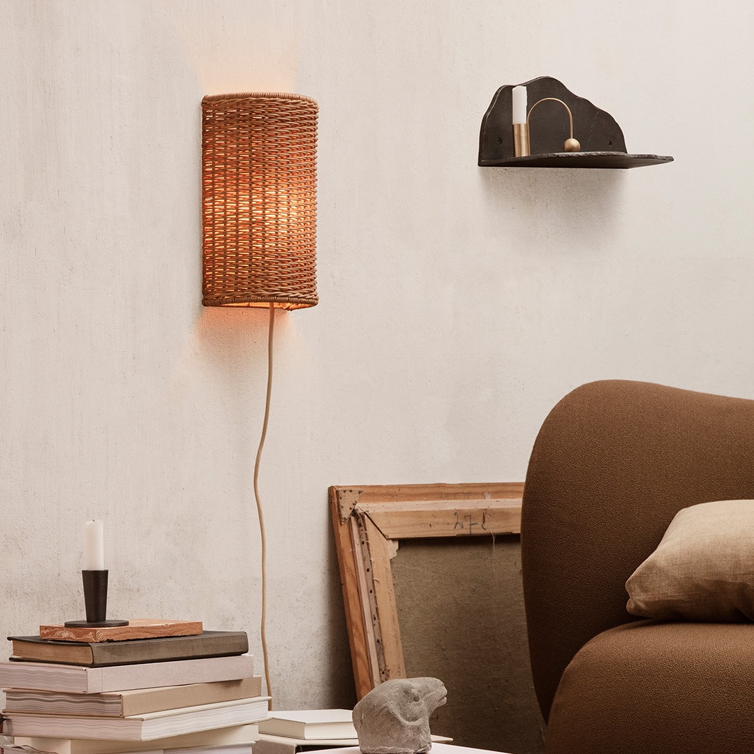 ��30%OFF��Ferm Living Fracture Shelf �ե饯���㡼������� �֥�å� �̲� ����ƥꥢ ê �ե������ӥ� ������������Ź��