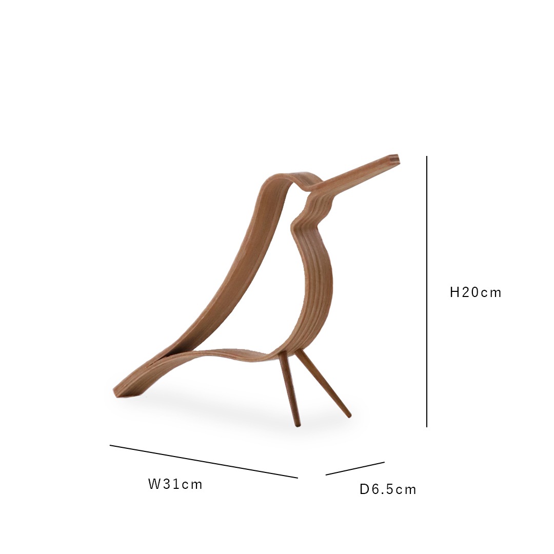 Cooee Design (���������ǥ�����) Woody Bird (���åǥ��С���) Large ������/�֥�å�������/�ۥ磻�� �̲�/����ƥꥢ/Ļ/���֥���/������������Ź��