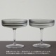 �ڤ櫓���ꡦ50%OFF��Ferm Living Ripple Champagne Saucers ��åץ� �����ѥ󥰥饹 2�ĥ��å� ���ꥢ ���⡼�����졼 �ե����� �̲� ����ƥꥢ �ե������ӥ� ������������Ź��