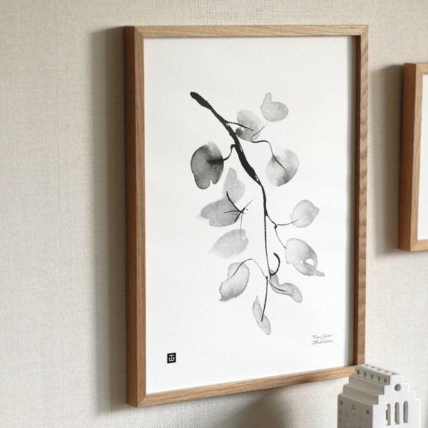 Teemu Jarvi (�ơ��ࡦ������) �ݥ����� 30��40cm BIRCH BRANCH�ʥС����֥������̲�/����ƥꥢ/������������Ź��