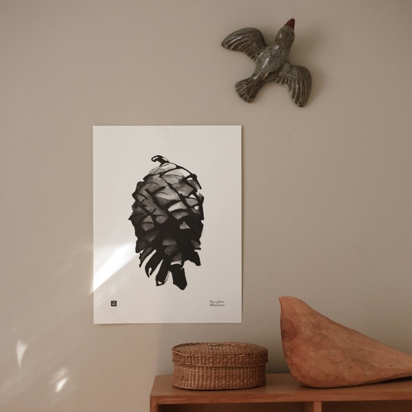 Teemu Jarvi (�ơ��ࡦ������) �ݥ����� 30��40cm PINE CONE �ʾ��ܤä�����̲�/����ƥꥢ/������������Ź��