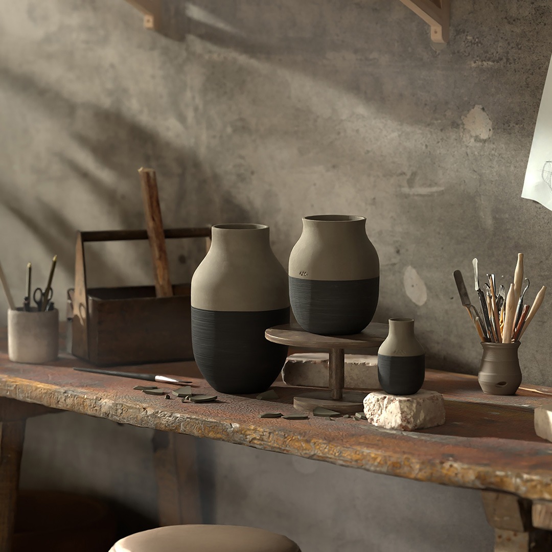 KAHLER (�����顼) Omaggio Circulare �١��� H20 �̲�����/����ƥꥢ/�ե��١���/����/ƫ��/������������Ź��