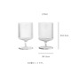 �ڤ櫓���ꡦ50%OFF��Ferm Living Ripple Wine Glasses ��åץ� �磻�󥰥饹 2�ĥ��å� ���ꥢ ���⡼�����졼 �ե����� �̲� ���饹���� �ե������ӥ� ������������Ź��