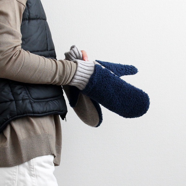 tet. (�ƥ�) �ߥȥ� WOMEN boa miton �ԥ�/�١�����/�ͥ��ӡ�/������ ����/��������/�ɴ�/������