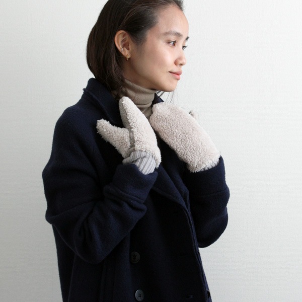 tet. (�ƥ�) �ߥȥ� WOMEN boa miton �ԥ�/�١�����/�ͥ��ӡ�/������ ����/��������/�ɴ�/������