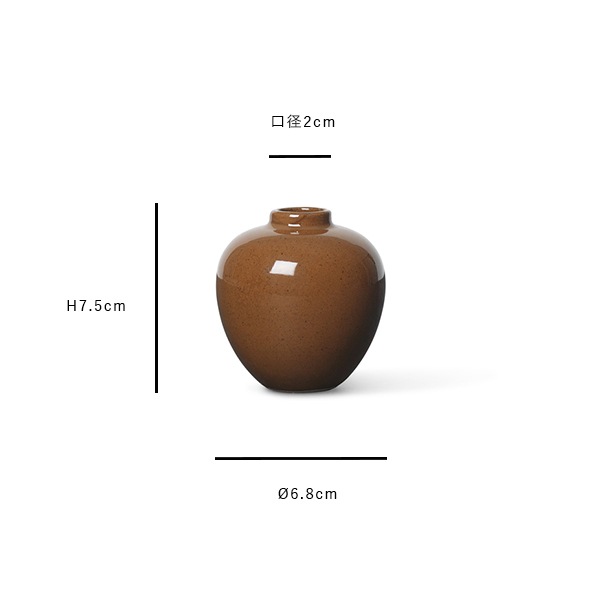 ferm LIVING (եӥ) Ary Mini Vase (꡼ ߥ˥١) /㥳/ ̲/ƥꥢ//Ź