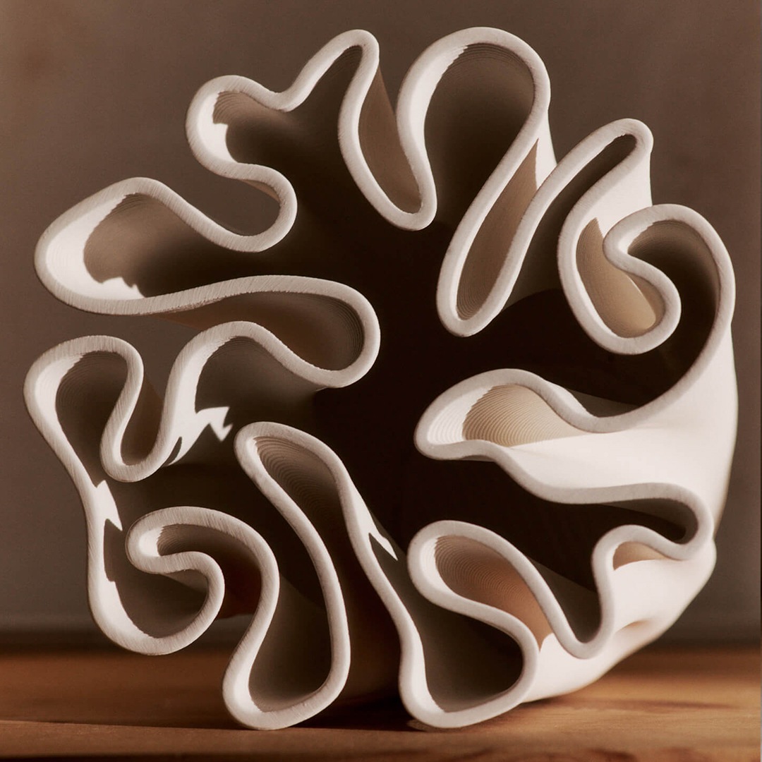 �ڤ����󤻡�Ferm Living (�ե������ӥ�) Dedali Vase (�ǥ��� �ե��١���) M �̲�/����ƥꥢ/����/��ӥ�/������������Ź��
