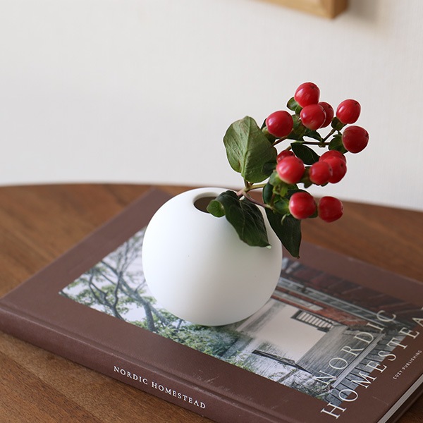 Cooee Design (ǥ) Ball Vase (ܡ١) 10cm ۥ磻//֥å/졼/֥å ̲/ƥꥢ//Ź