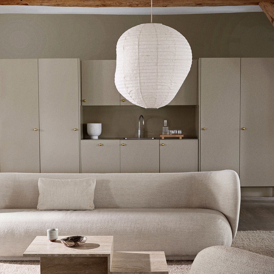 ��20��OFF��Ferm Living (�ե������ӥ�) Kurbis Lampshade (�����ӥ� ���ץ�������) 60cm �̲�/����ƥꥢ/����/�ڥ����ȥ饤��/������������Ź�ʡڹ���߸ˤ����