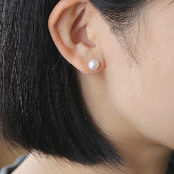 Baqless (�Хå��쥹) �ԥ��� ���ꥹ�� �ܥ��� 7mm �ѡ��� ����å��쥹/����å����η� �ڥ᡼���ء�