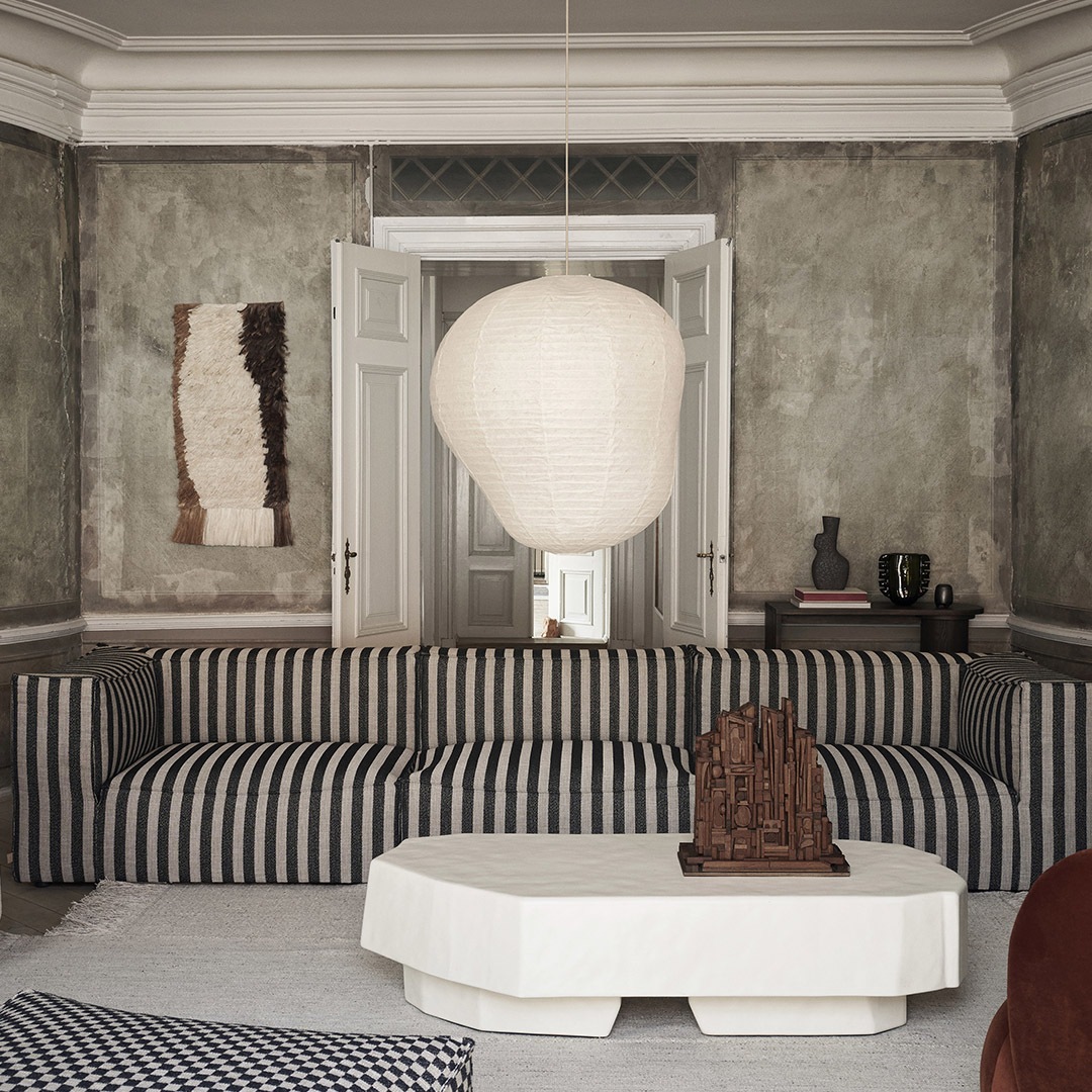 �ڤ����󤻡�Ferm Living (�ե������ӥ�) Kurbis Lampshade (�����ӥ� ���ץ�������) 80cm �̲�/����ƥꥢ/����/�ڥ����ȥ饤��/������������Ź��