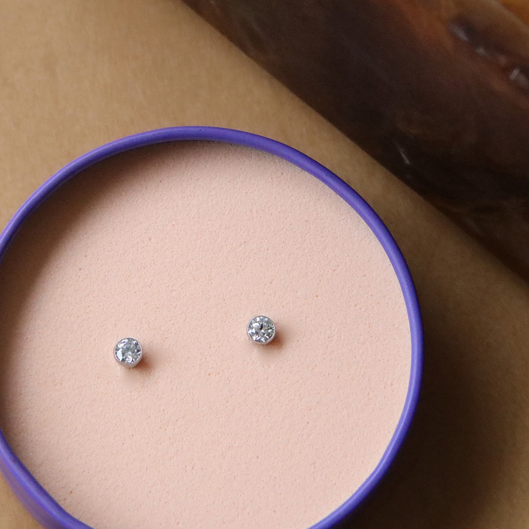 Baqless (�Хå��쥹) �ԥ��� 2.5mm Clarity�ʥ����ƥ��� �ۥ磻�� ����å��쥹/����å����η� �ڥ᡼���ء�