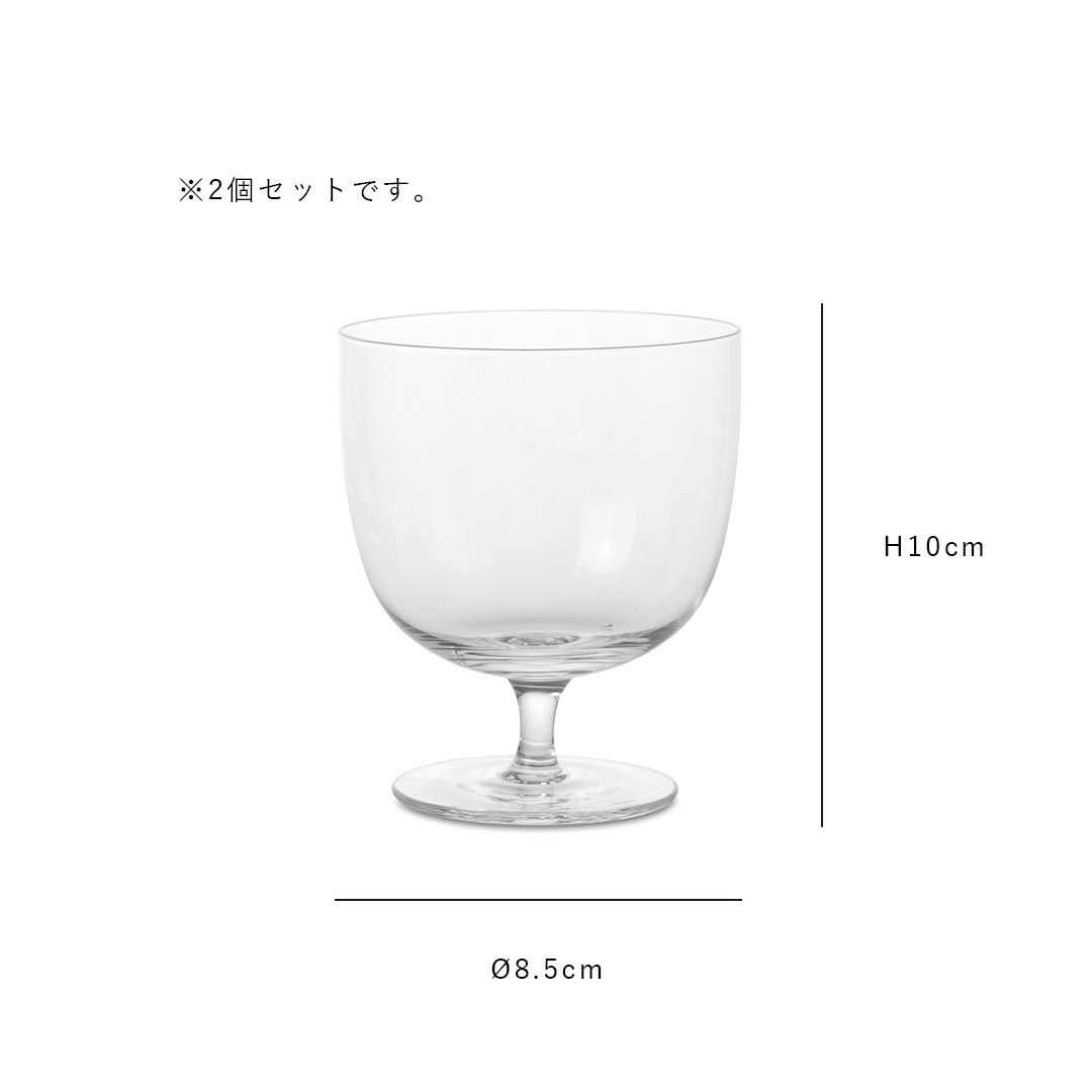 ڹ߸ˤFerm Living (եӥ) Host Water Glasses (ۥ 饹) 2ĥå ֥å/ꥢ/⥹꡼ ̲/饹//ŹʡڥХåڡоݡ