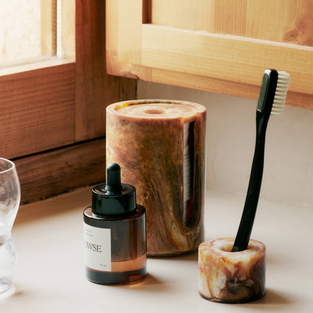 ��20��OFF��Ferm Living (�ե������ӥ�) Mist Cotton Pad Holder (�ߥ��� ���åȥ�ۥ����) ���㥳����/������� ���եۥ磻��/�ѡ���/���奬������� �̲�/����ƥꥢ/��Ǽ/���̽�/������������Ź�ʡڹ���߸ˤ����