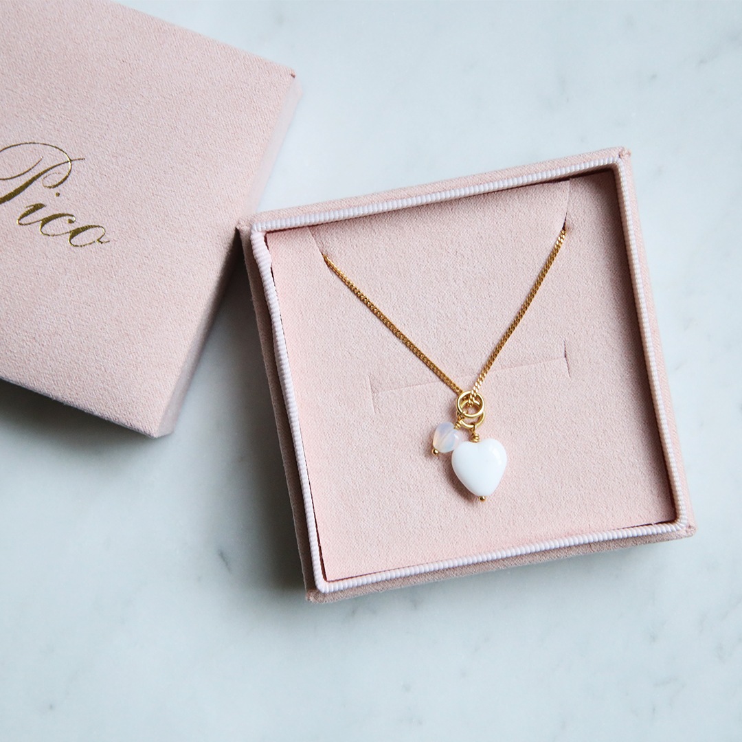 Pico (�ԥ�) �֥ۥ磻�ȥϡ��Ȥ���«�ץͥå��쥹3�����å� �������/����С� �̲�/���������꡼