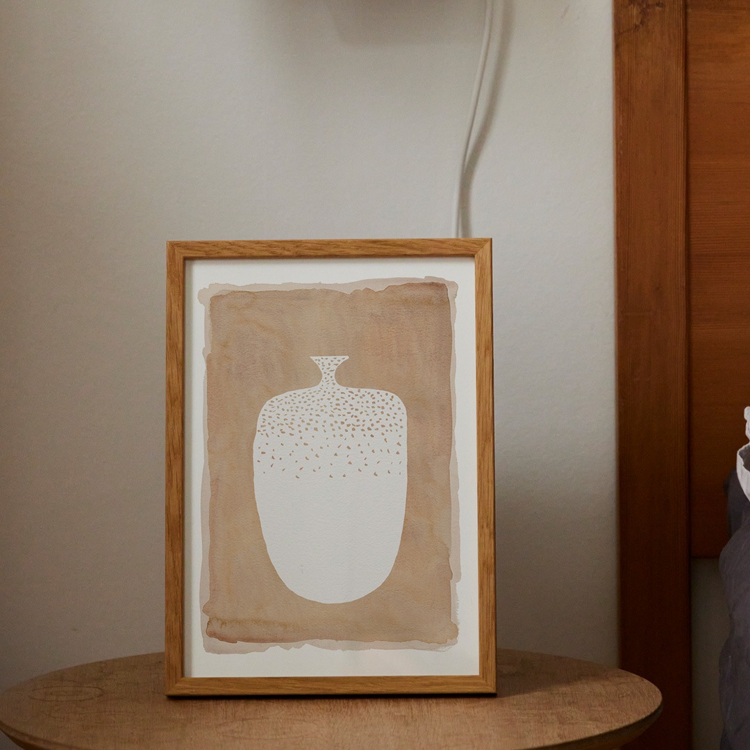 Paper Collective ポスター【A4】Sketch Vase 01 北欧 インテリア