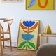 Paper Collective �ݥ�������50��70��Hi Flower 02 �̲� ����ƥꥢ������ �ڡ��ѡ����쥯�ƥ��� Marina Ayashiro ������������Ź�� �ڤ����󤻡ۡڥ����ڡ����оݡۡ�NEW�ǥ������