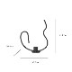 �ڤ櫓���ꡦ50%OFF��Ferm Living Valse Candle Holder �Х륹 �����ɥ�ۥ���� Low �֥�å� �̲� ����ƥꥢ �ե������ӥ� ������������Ź��