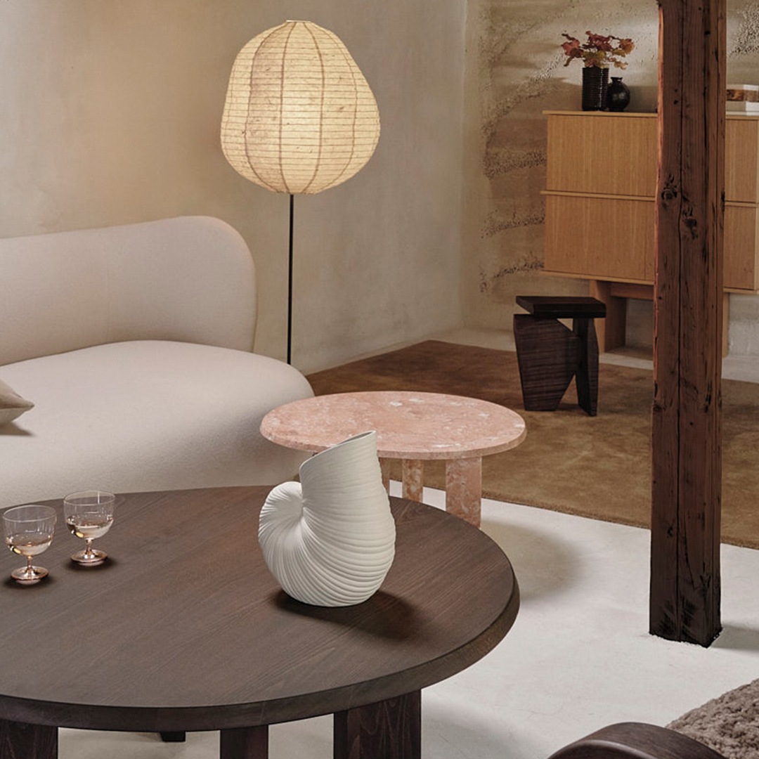 ��30%OFF��Ferm Living (�ե������ӥ�) Shell Vase (������١���) �̲�/����ƥꥢ/����/���֥���/������������Ź��