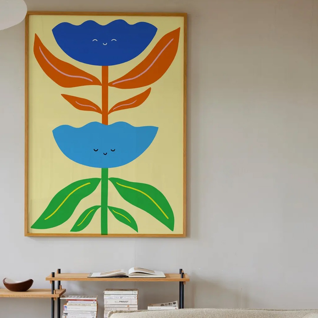 Paper Collective �ݥ�������70��100��Hi Flower 02 �̲� ����ƥꥢ������ �ڡ��ѡ����쥯�ƥ��� Marina Ayashiro ������������Ź�� �ڤ����󤻡ۡڥ����ڡ����оݡۡ�NEW�ǥ������