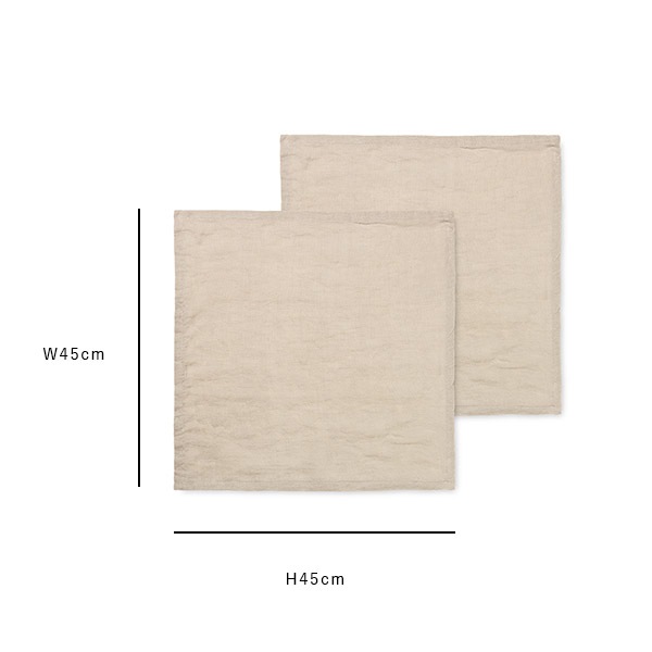 50%OFFFerm Living (եӥ) Linen Napkins (ͥʥץ) 2祻å ʥ/奬 ̲/ƥꥢ/ꥹޥ/ơ֥륦/ŹڥХåڡоݡ