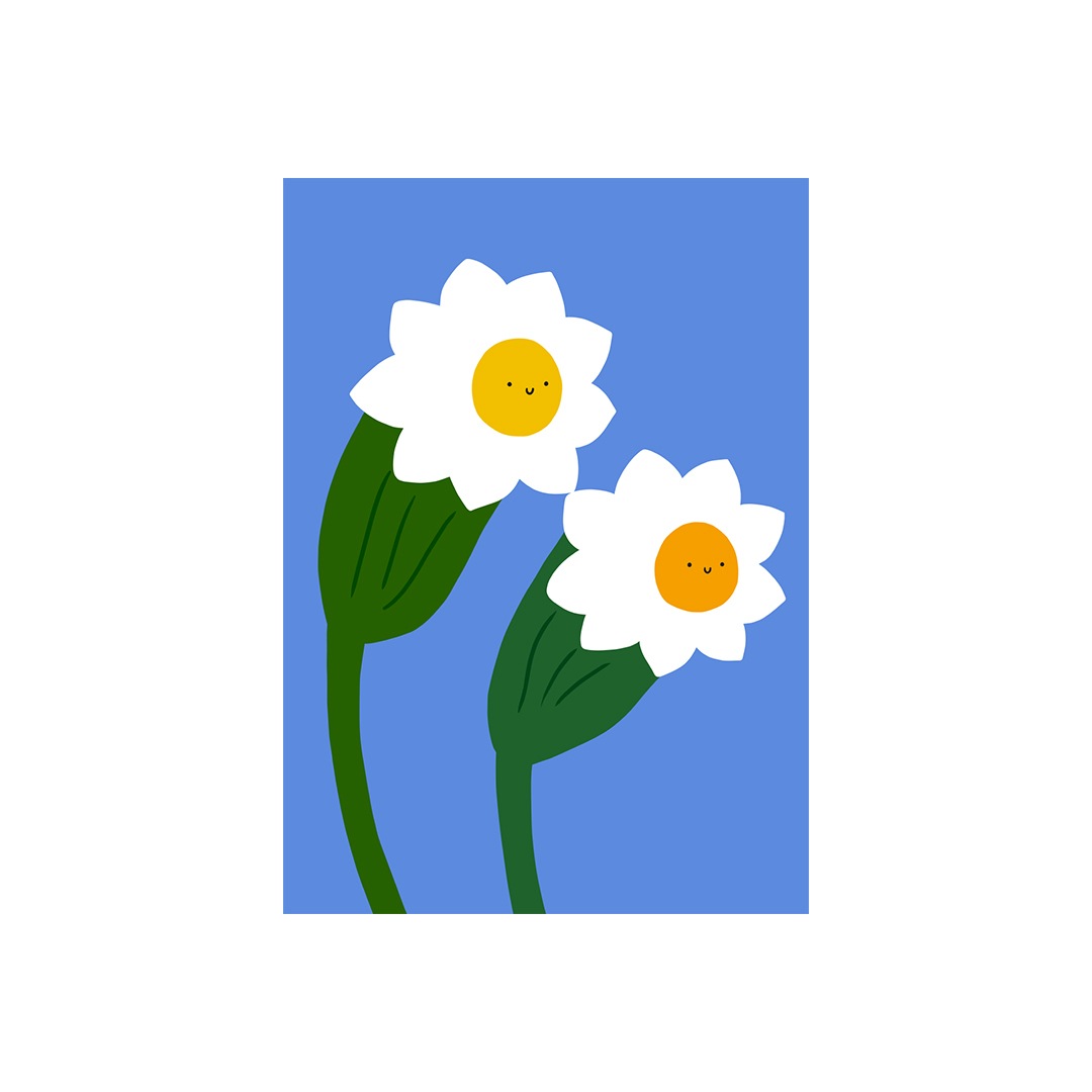 Paper Collective �ݥ�������50��70��Hi Flower 03 �̲� ����ƥꥢ������ �ڡ��ѡ����쥯�ƥ��� Marina Ayashiro ������������Ź�� �ڤ����󤻡ۡڥ����ڡ����оݡۡ�NEW�ǥ������