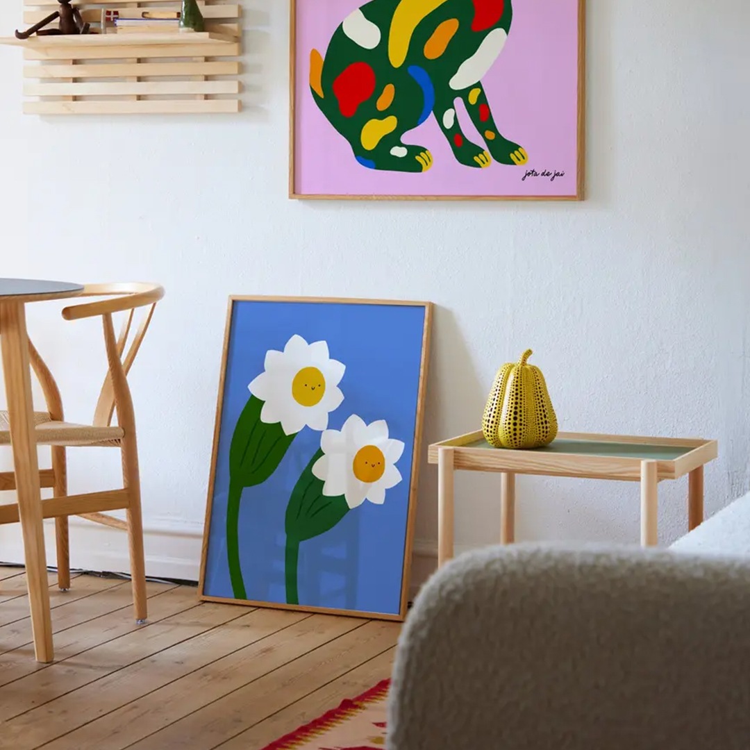 Paper Collective �ݥ�������50��70��Hi Flower 03 �̲� ����ƥꥢ������ �ڡ��ѡ����쥯�ƥ��� Marina Ayashiro ������������Ź�� �ڤ����󤻡ۡڥ����ڡ����оݡۡ�NEW�ǥ������