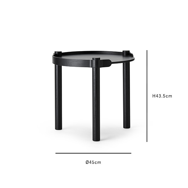 Cooee Design (���������ǥ�����) Woody Table (���åǥ� �ơ��֥�) Ø45cm ������/�֥�å������� �̲�/����ƥꥢ/�ȶ�/������������Ź��