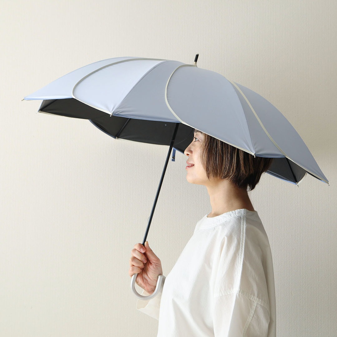 because (�ӥ�����) �����׸�100%UV���å����������ե�����֥����������ѡ� �ͥ��ӡ�/�֥롼/���꡼��/�ѡ��ץ�/�ۥ磻�� Ĺ��/�����׸�/��Ǯ/UPF54��/΢�̹�/���եȡ���������եȡ�