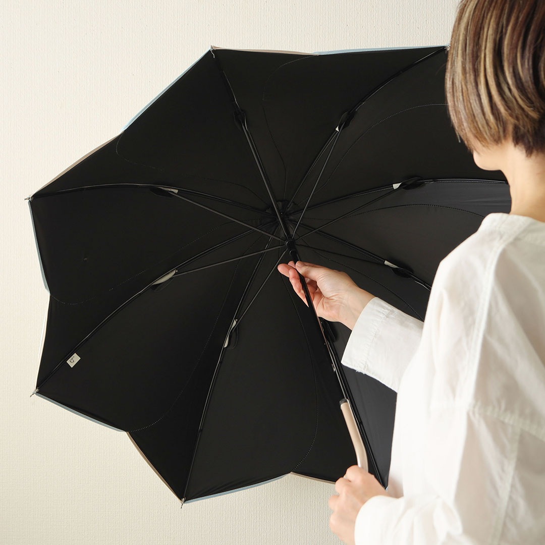 because (�ӥ�����) �����׸�100%UV���å����������ե�����֥����������ѡ� �ͥ��ӡ�/�֥롼/���꡼��/�ѡ��ץ�/�ۥ磻�� Ĺ��/�����׸�/��Ǯ/UPF54��/΢�̹�/���եȡ���������եȡ�