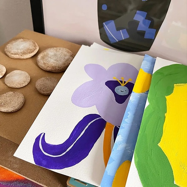 Paper Collective �ݥ�������A4��Hi Flower 04 �̲� ����ƥꥢ������ �ڡ��ѡ����쥯�ƥ��� Marina Ayashiro ������������Ź�� �ڤ����󤻡ۡڥ����ڡ����оݡۡ�NEW�ǥ������