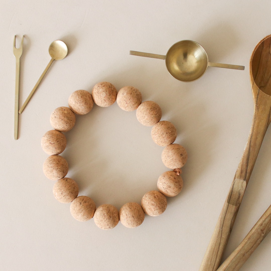 �ڤ����󤻡�Ferm Living (�ե������ӥ�) Cork Coaster (���륯 ����������) �̲�/���å���/���ߤ�/������������Ź��