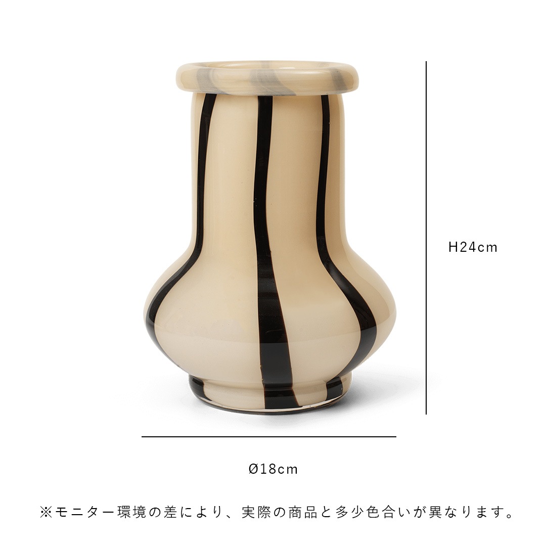 ��20��OFF��Ferm Living (�ե������ӥ�) Riban Vase (��Х� �ե��١���) L �̲�/����ƥꥢ/����/���֥���/������������Ź�ʡڹ���߸ˤ����