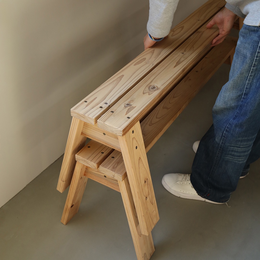 �ڤ����󤻡� �д���˼ ISHINOMAKI STACKING BENCH �������Ͽ� �٥�� �����å��󥰥٥�� �ȶ� �ڼ���������