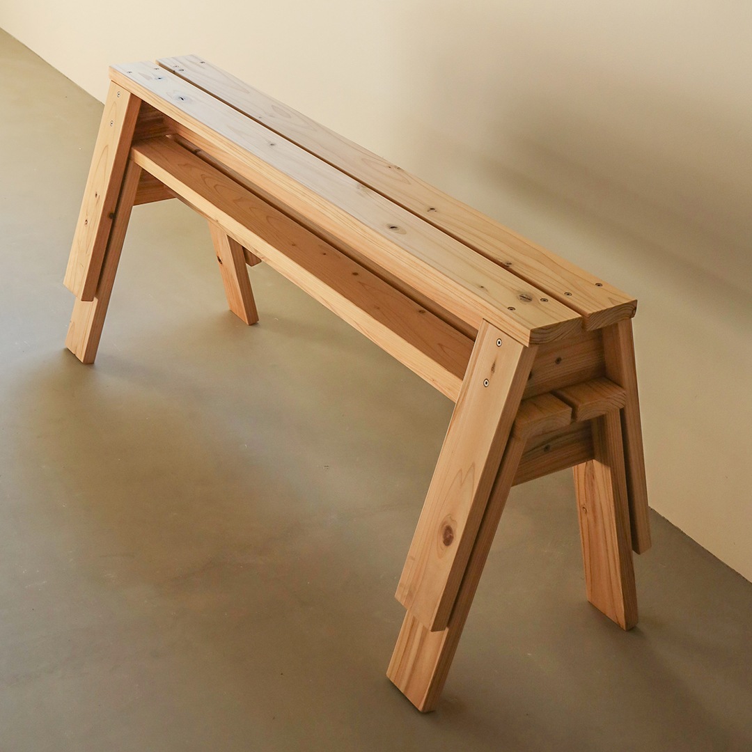 �ڤ����󤻡� �д���˼ ISHINOMAKI STACKING BENCH �������Ͽ� �٥�� �����å��󥰥٥�� �ȶ� �ڼ���������