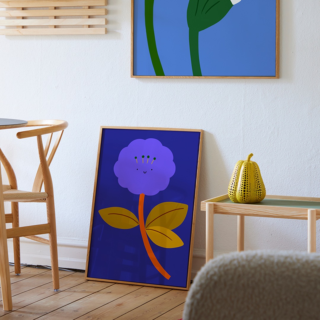 Paper Collective �ݥ�������50��70��Hi Flower 05 �̲� ����ƥꥢ������ �ڡ��ѡ����쥯�ƥ��� Marina Ayashiro ������������Ź�� �ڤ����󤻡ۡڥ����ڡ����оݡۡ�NEW�ǥ������