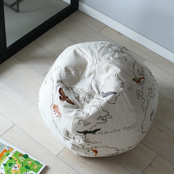 �ڤ����󤻡�Ferm Living (�ե������ӥ�) The World Pouf (���ɥץ�/���å����) �̲�/����ƥꥢ/�Ҷ�����/�եåȥ쥹��/������������Ź��
