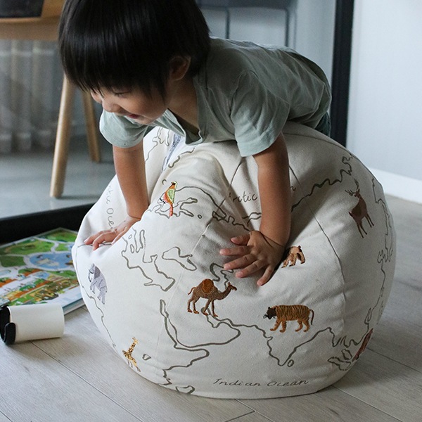 �ڤ����󤻡�Ferm Living (�ե������ӥ�) The World Pouf (���ɥץ�/���å����) �̲�/����ƥꥢ/�Ҷ�����/�եåȥ쥹��/������������Ź��