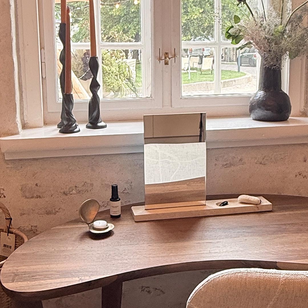 �ڤ����󤻡�Ferm Living (�ե������ӥ�) Caseta Table Mirror (�������ơ��֥�ߥ顼) �̲�/����ƥꥢ/��/������������Ź��