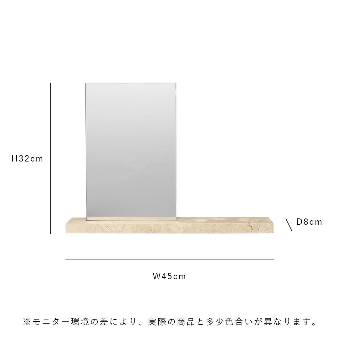 �ڤ����󤻡�Ferm Living (�ե������ӥ�) Caseta Table Mirror (�������ơ��֥�ߥ顼) �̲�/����ƥꥢ/��/������������Ź��