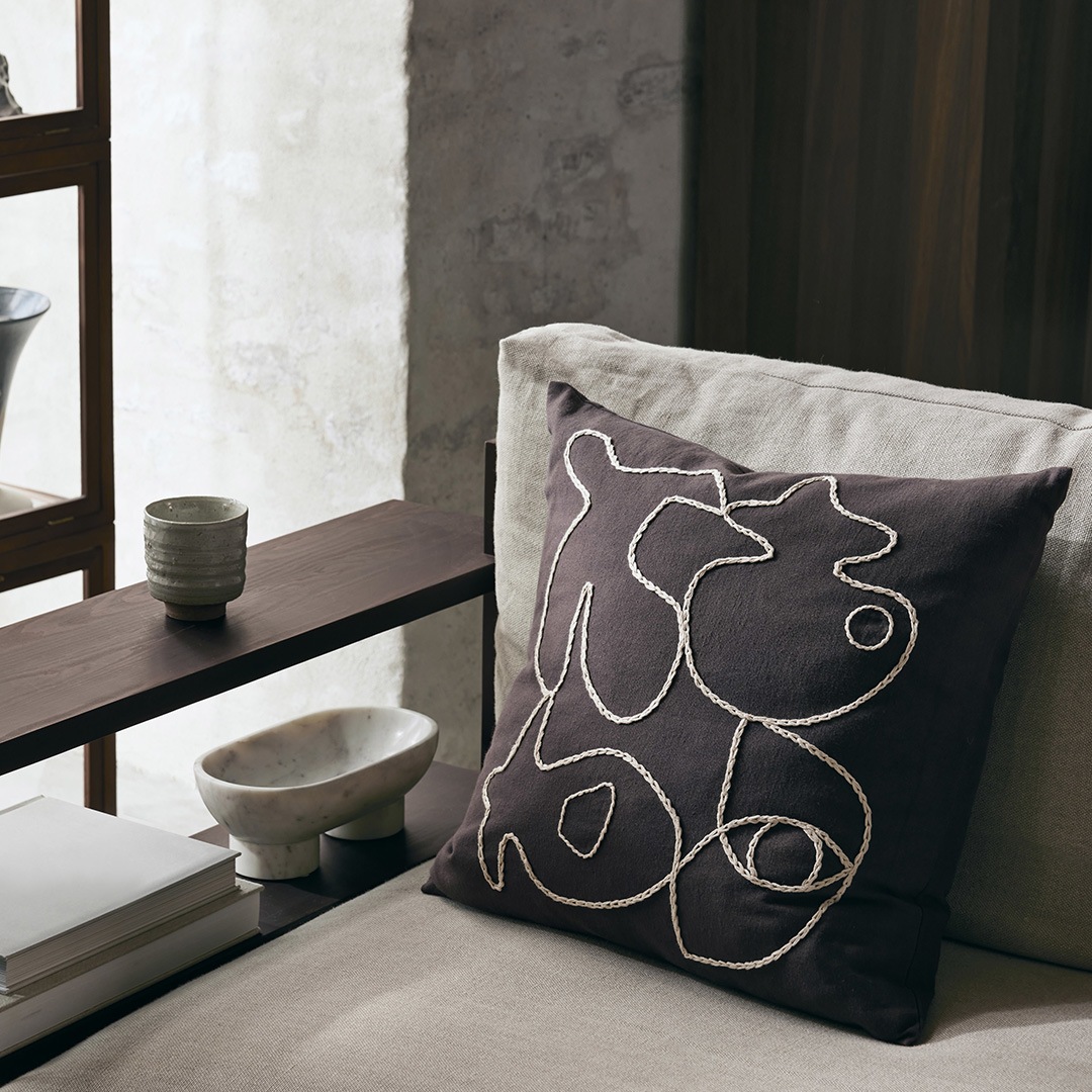 ڤ/ҡ߸ˤFerm Living (եӥ) Figure Cushion (ե奢 å) ҡ/ȡ/졼֥롼/եۥ磻 ̲/ƥꥢ/ƥ/ŹʡڥХåڡоݡ