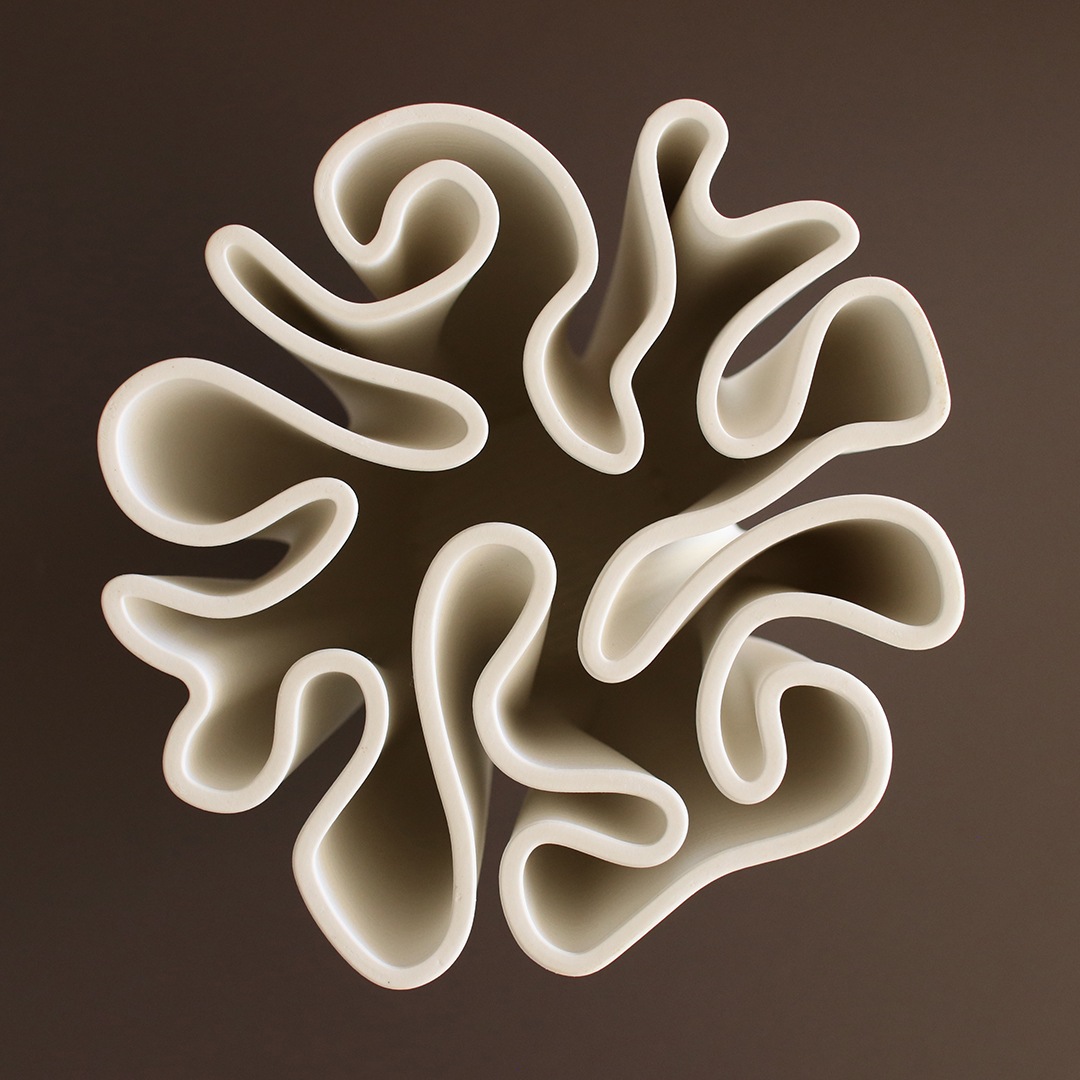 �ڤ����󤻡� Ferm Living (�ե������ӥ�) Dedali Vase (�ǥ��� �ե��١���) L �̲�/����ƥꥢ/����/��ӥ�/������������Ź��