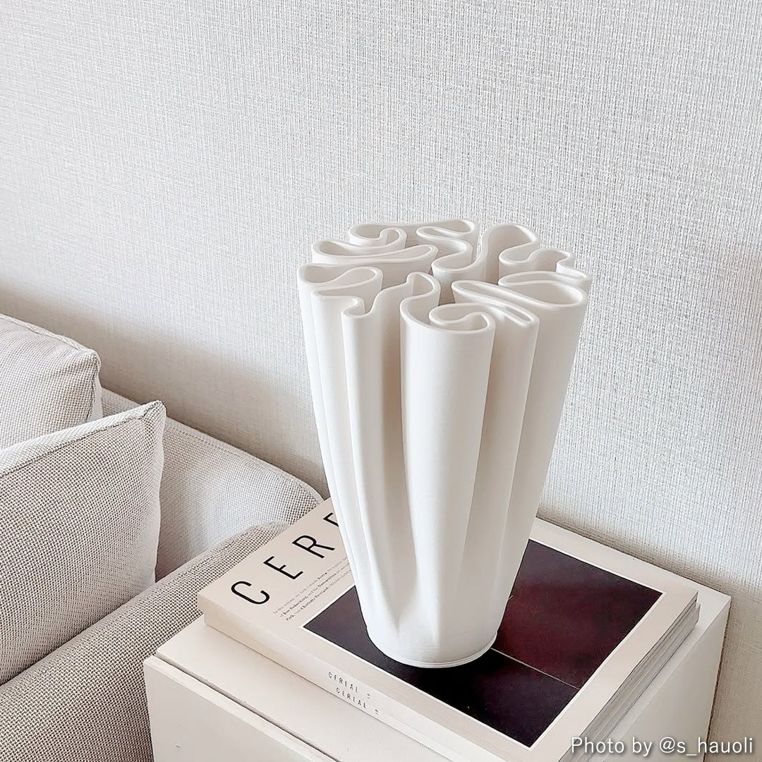 �ڤ����󤻡� Ferm Living (�ե������ӥ�) Dedali Vase (�ǥ��� �ե��١���) L �̲�/����ƥꥢ/����/��ӥ�/������������Ź��