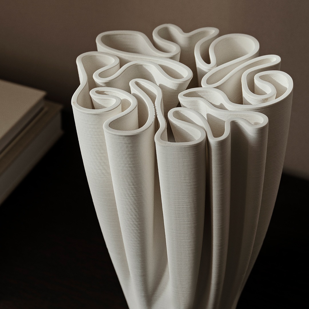 �ڤ����󤻡� Ferm Living (�ե������ӥ�) Dedali Vase (�ǥ��� �ե��١���) L �̲�/����ƥꥢ/����/��ӥ�/������������Ź��
