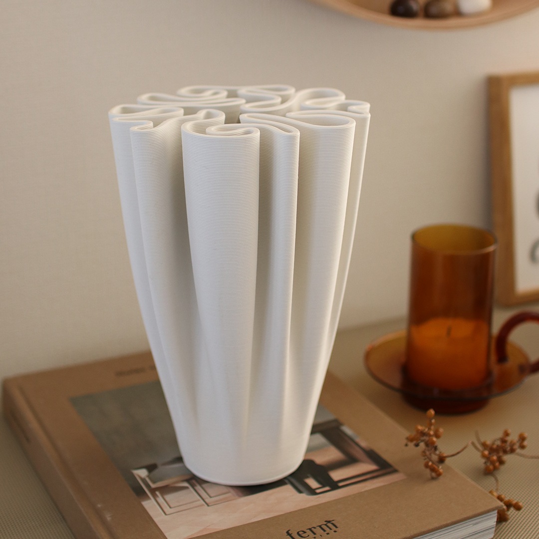 �ڤ����󤻡� Ferm Living (�ե������ӥ�) Dedali Vase (�ǥ��� �ե��١���) L �̲�/����ƥꥢ/����/��ӥ�/������������Ź��
