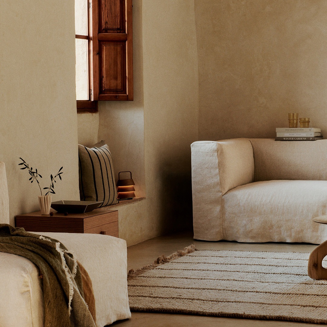 ڤ󤻡 Ferm Living (եӥ) Oleo Cushion (쥪 å) 5050cm ̲/ƥꥢ/ƥ/Ź