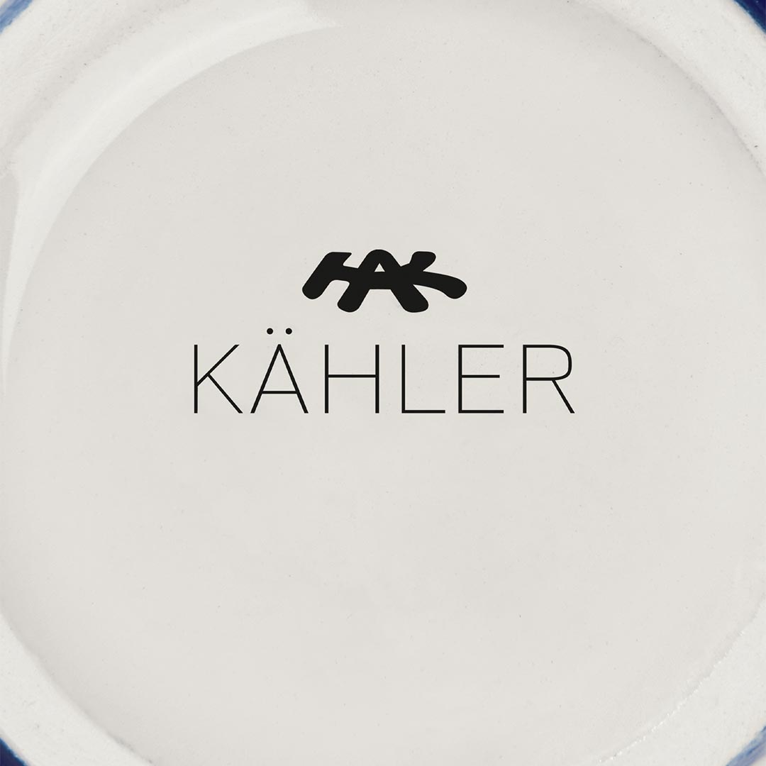 KAHLER (�����顼) Tulle Vase H13cm �֥롼 �̲��ǥ�����/����ƥꥢ/���֥���/����/������������Ź��